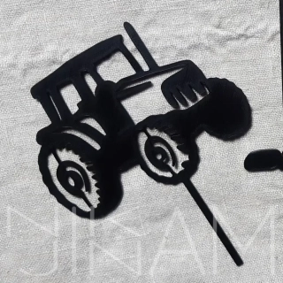 Dortový zápich Traktor